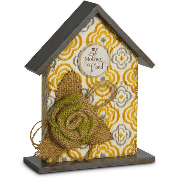 pavilion gift company Mother 7" Birdhouse Plaque