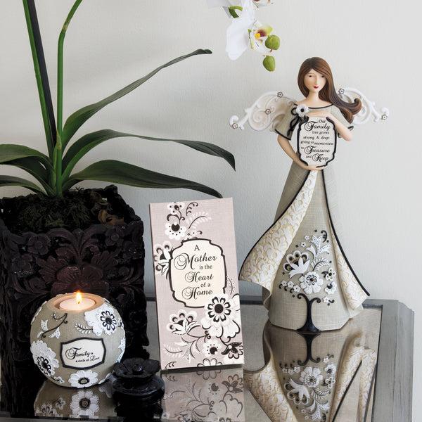 Pavilion Gift Company Mother 7" X 3.5" Canvas Plaque