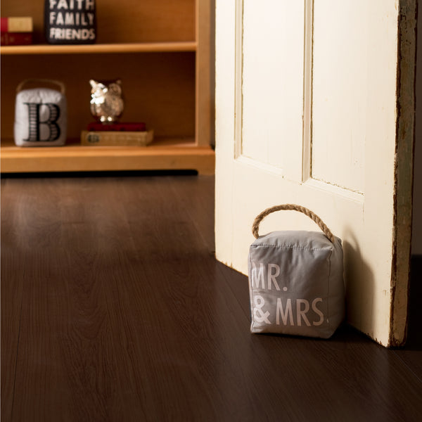 Pavilion Gift Company Mr. & Mrs. 5" X 6" Door Stopper