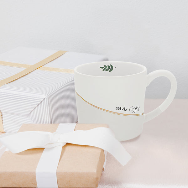 Pavilion Gift Company Mr. Right 15 Oz Cup