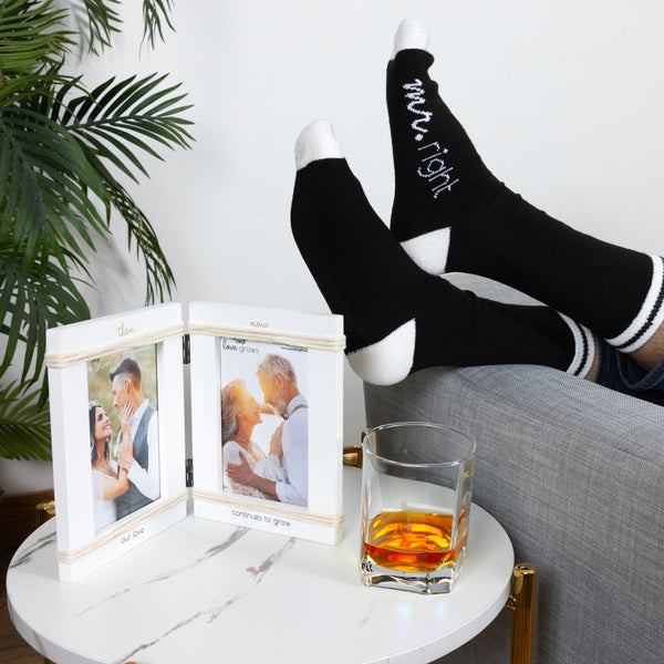 Pavilion Gift Company Mr. Right Men's Crew Sock