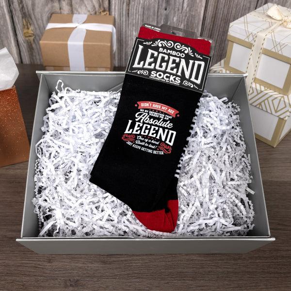 Pavilion Gift Company My Age Bamboo Crew Socks