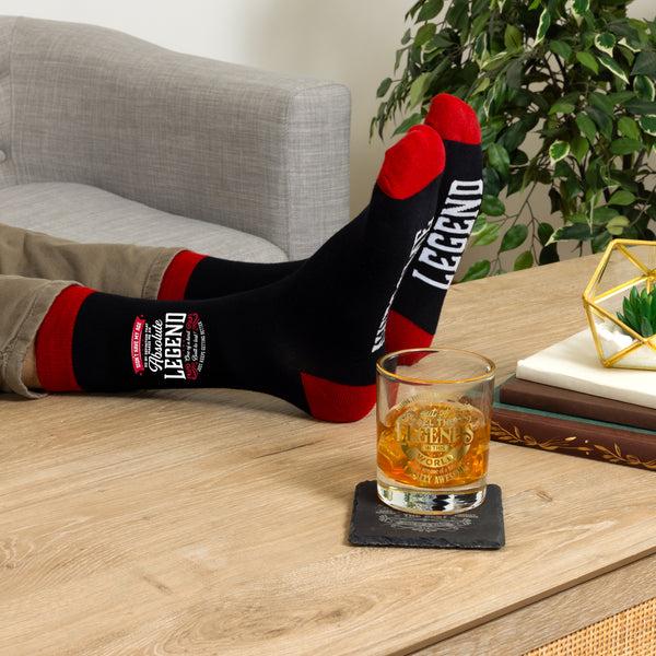 Pavilion Gift Company My Age Bamboo Crew Socks
