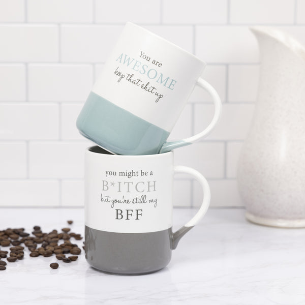 Pavilion Gift Company My BFF 18 Oz Mug