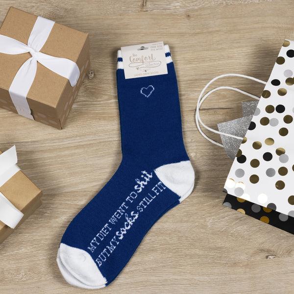 Pavilion Gift Company My Diet Ladies Crew Socks