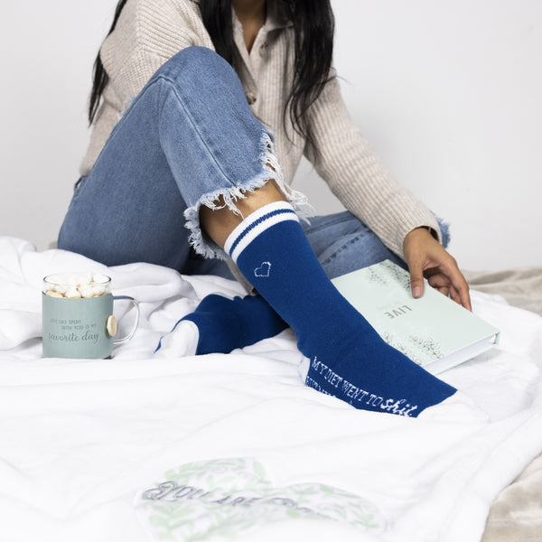 Pavilion Gift Company My Diet Ladies Crew Socks