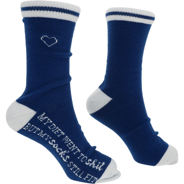 pavilion gift company My Diet Ladies Crew Socks