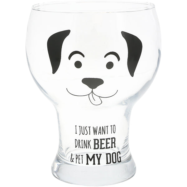 pavilion gift company My Dog 15 oz Pilsner Glass