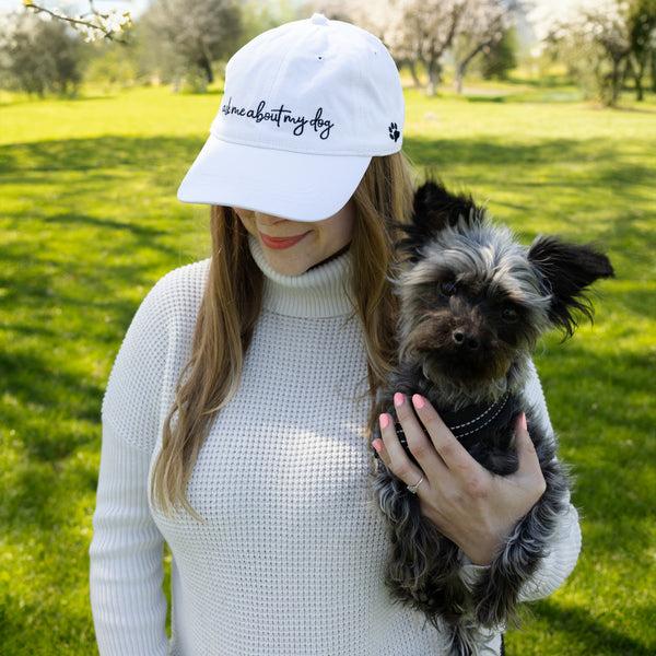 Pavilion Gift Company My Dog White Adjustable Hat
