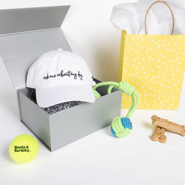Pavilion Gift Company My Dog White Adjustable Hat