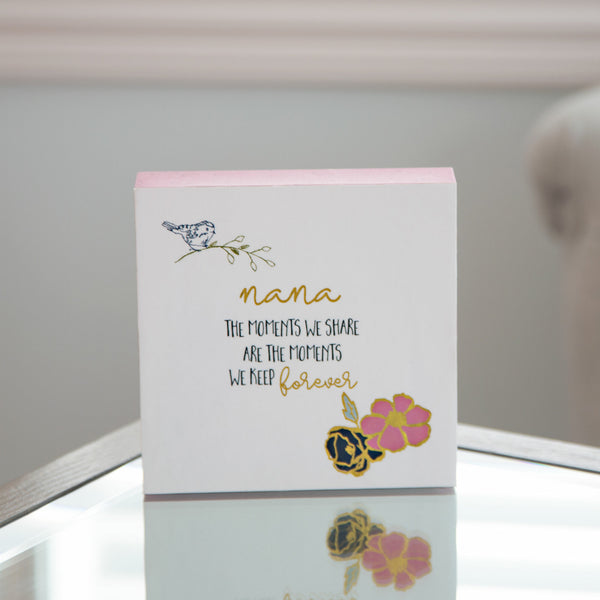 Pavilion Gift Company Nana 4.5" X 4.5" Plaque