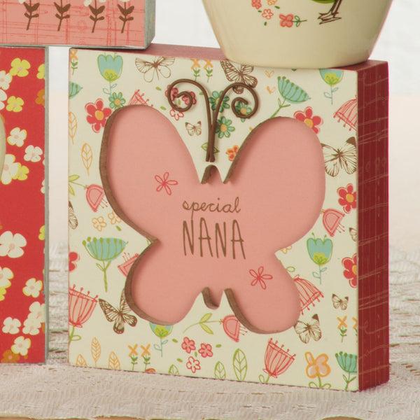 Pavilion Gift Company Nana 4.5" X 4.5" Plaque