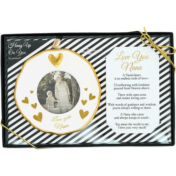 pavilion gift company Nana 4" Photo Frame Ornament