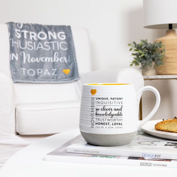Pavilion Gift Company November 18 Oz Mug