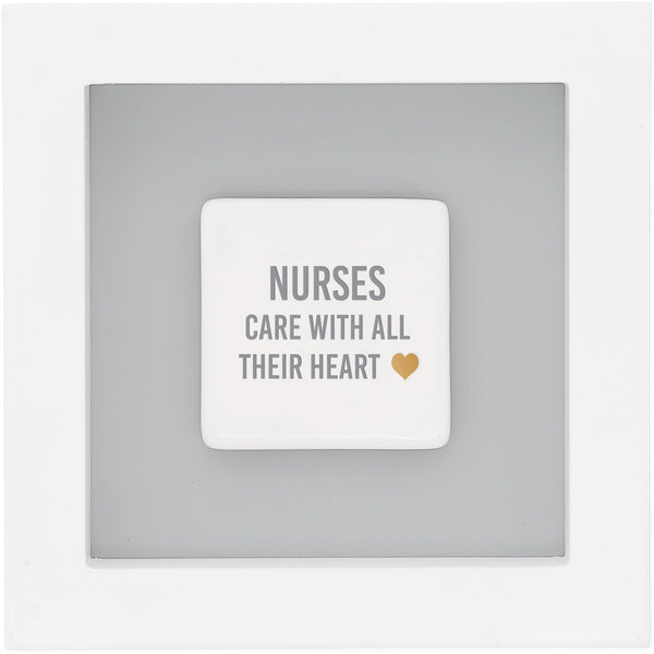 pavilion gift company Nurses 4.75" Plaque