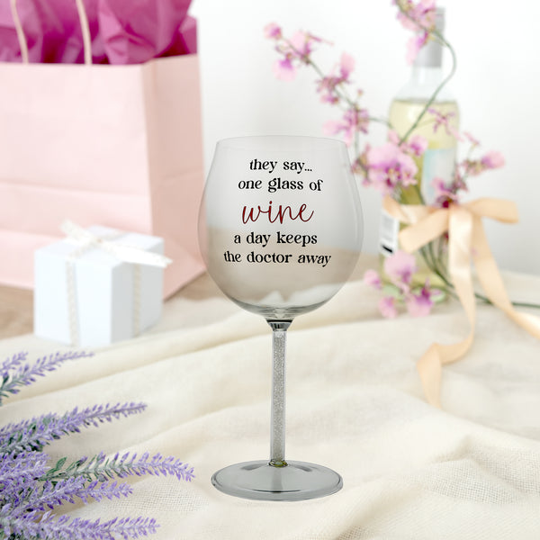 Pavilion Gift Company One Glass 32 Oz Wine Glass