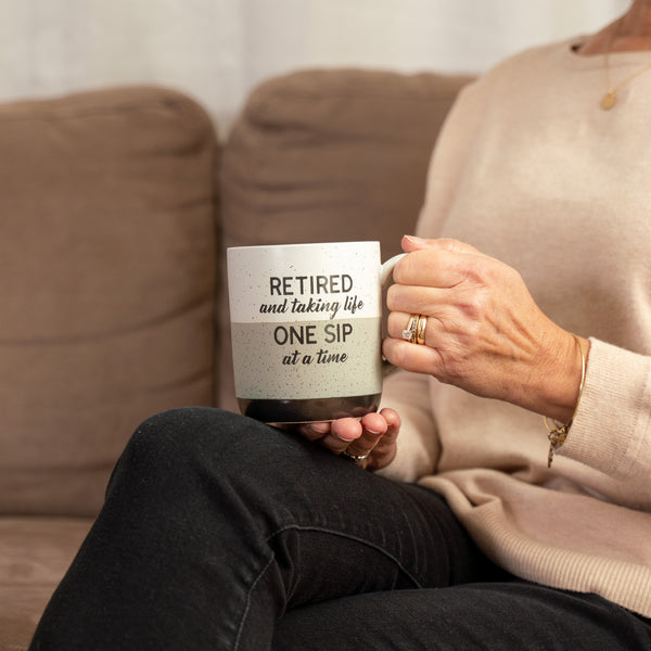 Pavilion Gift Company One Sip 15 Oz Mug