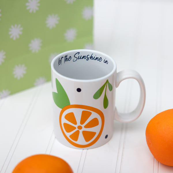 Pavilion Gift Company Oranges 18 Oz Mug