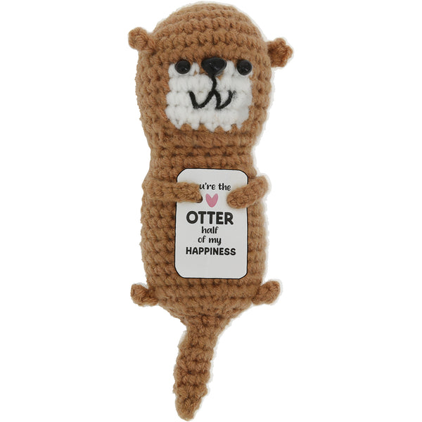 pavilion gift company Otter Crocheted Mini