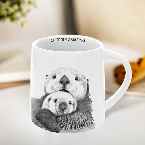 Pavilion Gift Company Otterly Amazing 17 Oz Mug