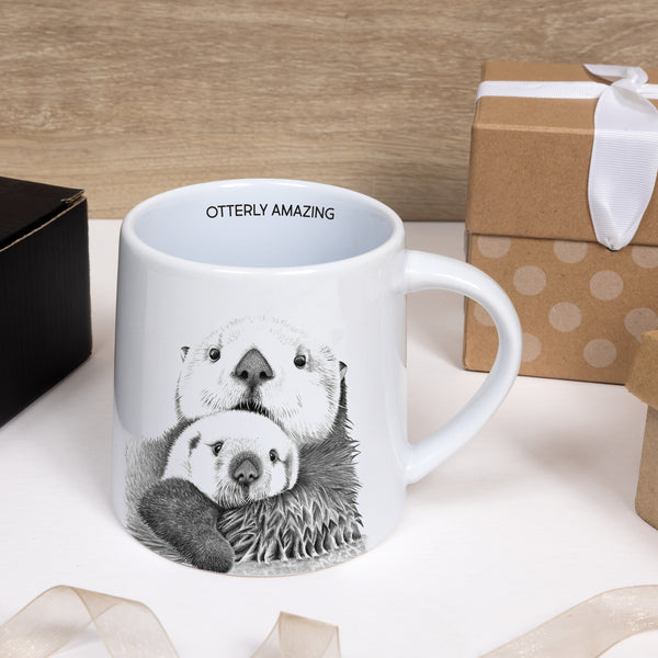 Pavilion Gift Company Otterly Amazing 17 Oz Mug