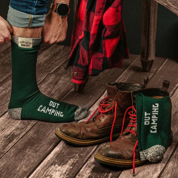 Pavilion Gift Company Out Camping Men's Socks