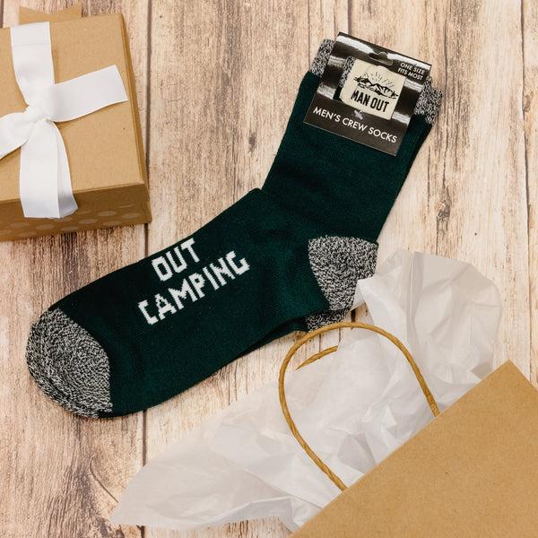 Pavilion Gift Company Out Camping Men's Socks