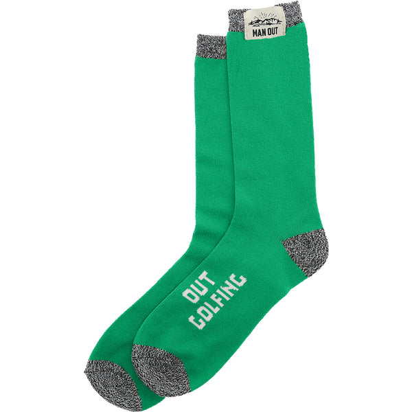 pavilion gift company Out Golfing Men's Socks