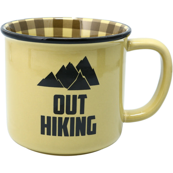 pavilion gift company Out Hiking 18 oz Mug