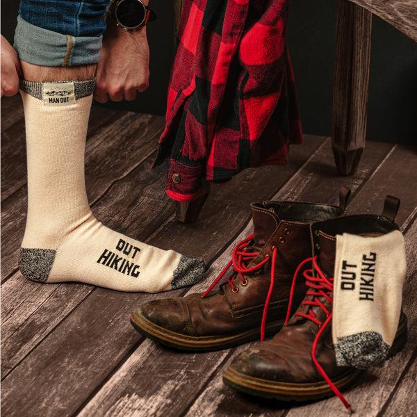 Pavilion Gift Company Out Hiking Men's Socks