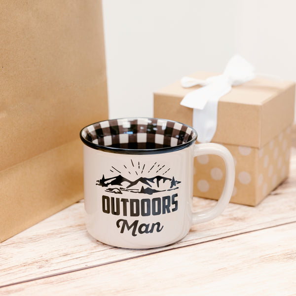 Pavilion Gift Company Outdoors Man 18 Oz Mug