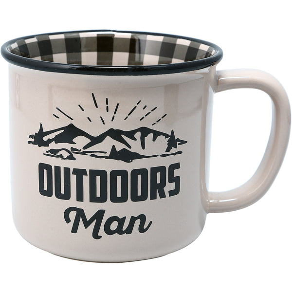 pavilion gift company Outdoors Man 18 oz Mug