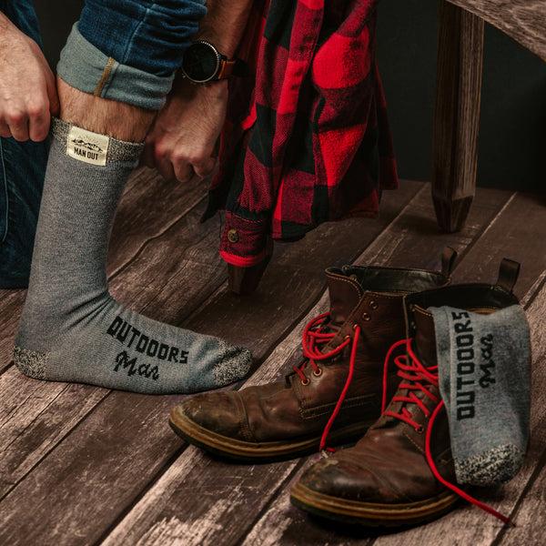Pavilion Gift Company Outdoors Man Men's Socks