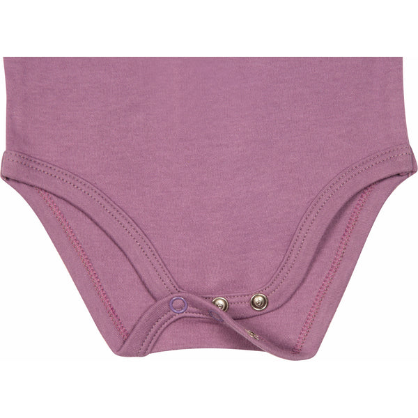 Pavilion Gift Company Owl 6-12 Months Plum Onesie