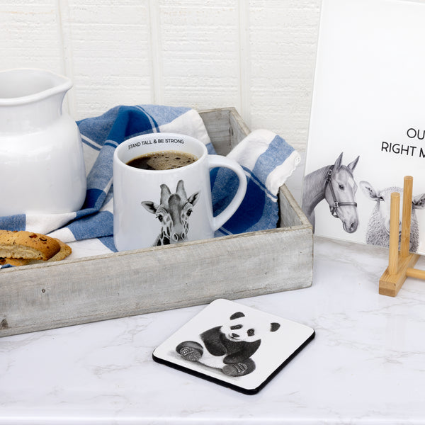 Pavilion Gift Company Panda 4.25" Coaster