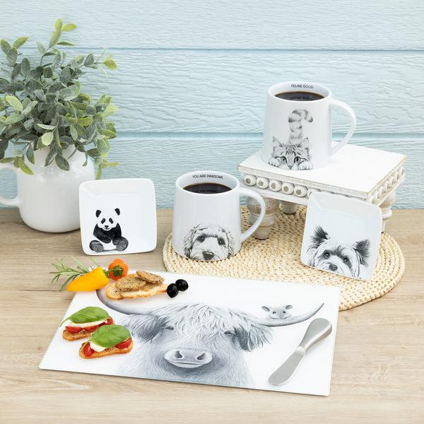 Pavilion Gift Company Panda 4.25" Keepsake Dish