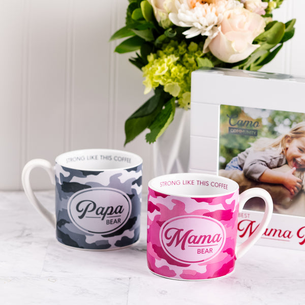 Pavilion Gift Company Papa & Mama Bear 15 Oz Mug Set