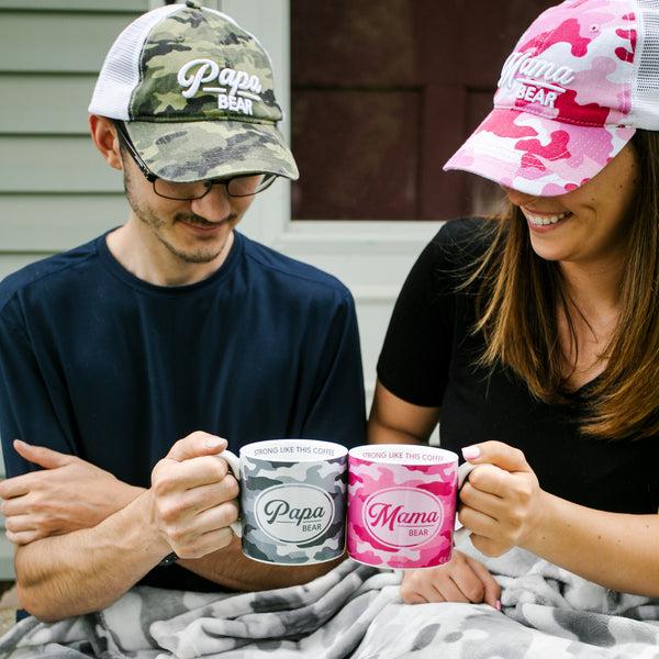 Pavilion Gift Company Papa & Mama Bear 15 Oz Mug Set