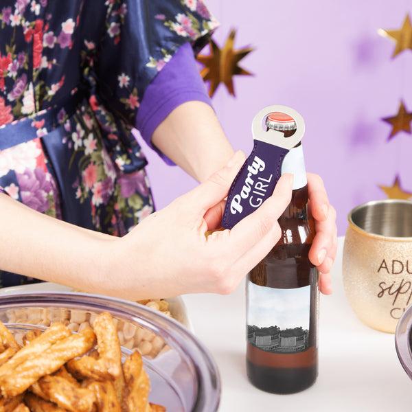 Pavilion Gift Company Party Bottle Opener Keyring