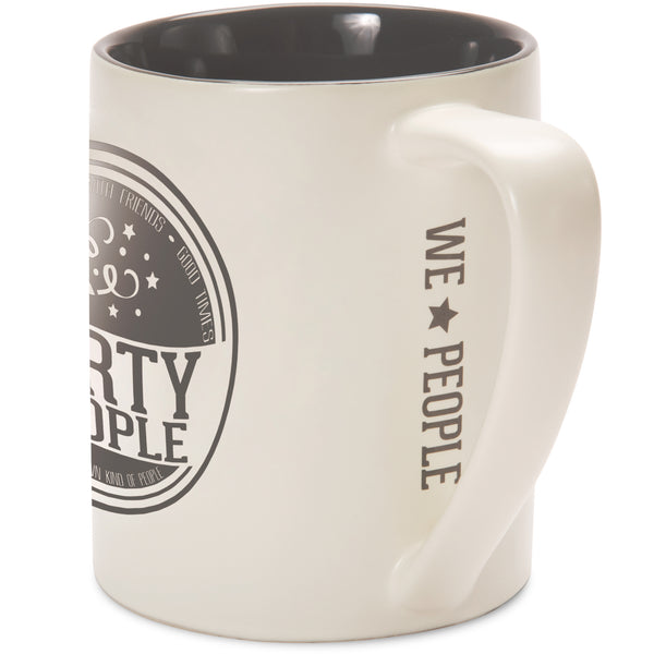 Pavilion Gift Company Party People 18 Oz Mug