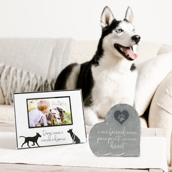 Pavilion Gift Company Pawprints 6" Garden Stone