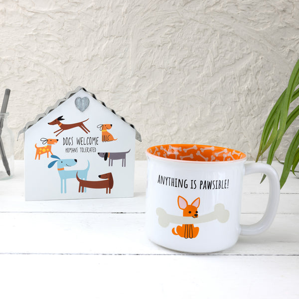 Pavilion Gift Company Pawsible 18 Oz Mug
