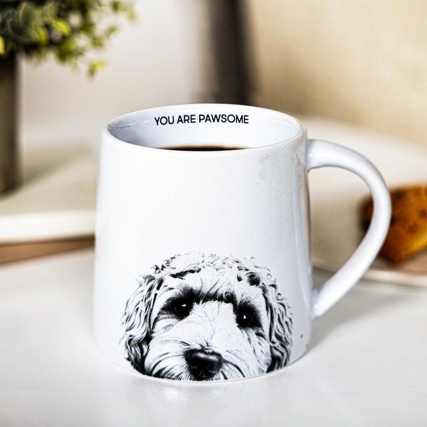 Pavilion Gift Company Pawsome 17 Oz Mug