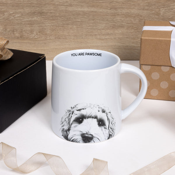 Pavilion Gift Company Pawsome 17 Oz Mug