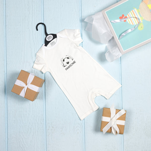 Pavilion Gift Company Pawsome 6-12 Months Romper