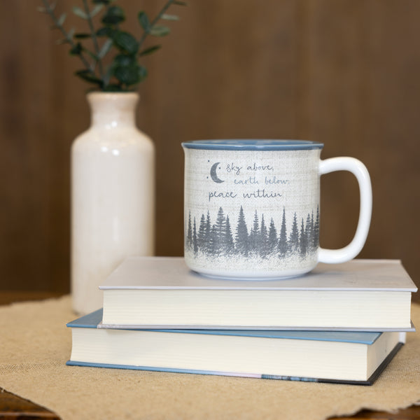 Pavilion Gift Company Peace 17 Oz Mug