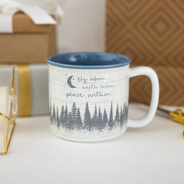 Pavilion Gift Company Peace 17 Oz Mug
