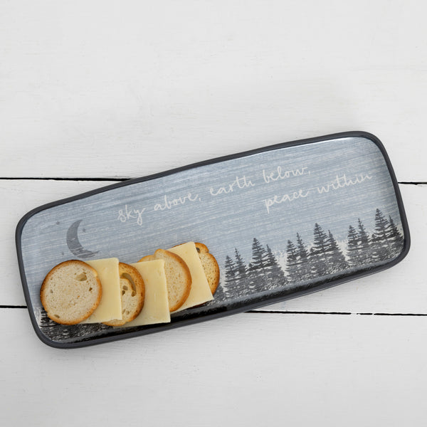 Pavilion Gift Company Peace Within 11" Serving Tray