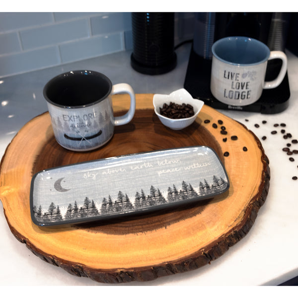 Pavilion Gift Company Peace Within 11" Serving Tray