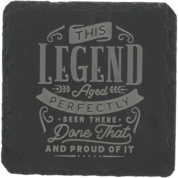 pavilion gift company Perfect 4" Slate Coaster